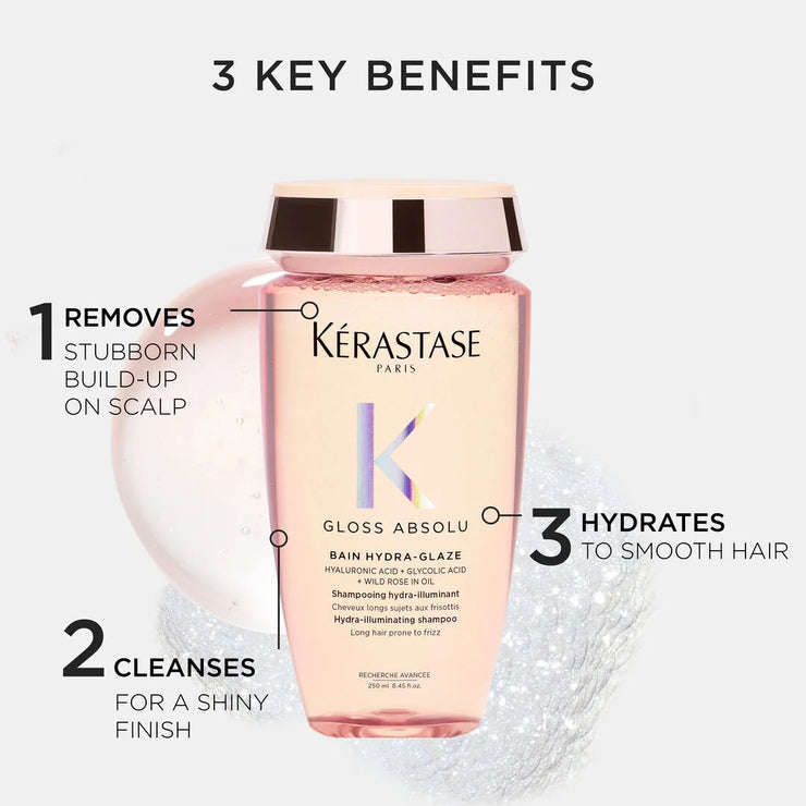 Travel Size Gloss Absolu Bain Hydra-Glaze Anti-Frizz Shampoo